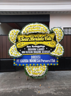 Papan Bunga Duka di Buduran